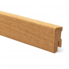PARKETO - dřevěná podlahová lišta GRACE 40 x 16 mm - zaoblená