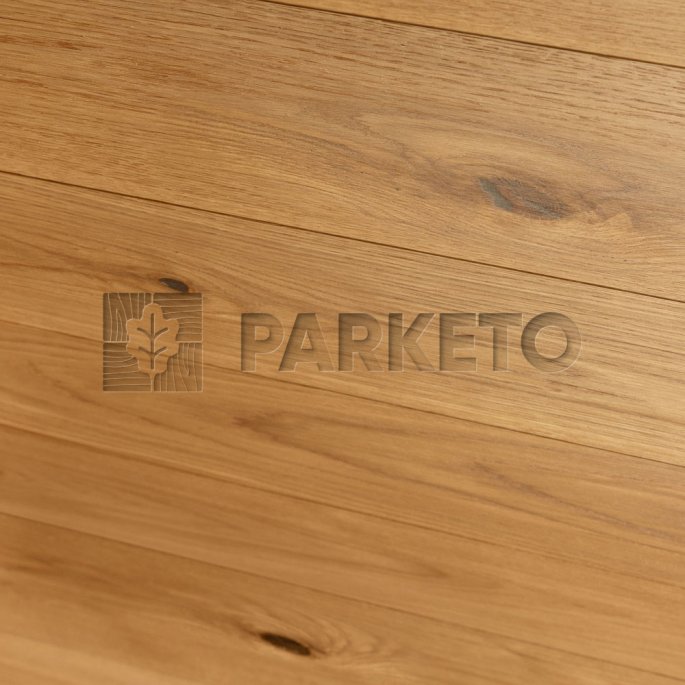 PARKETO - Třívrstvá Dubová podlaha IRIS - vzor prkno - přírodní olej - Provedení: Rustikální, Rozměr: 200 x 12 cm (Pro podlahové topení), zámek - Pero-drážka