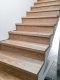 Realizace dřevěného dubového schodiště v odstínu PARKETO - THEA