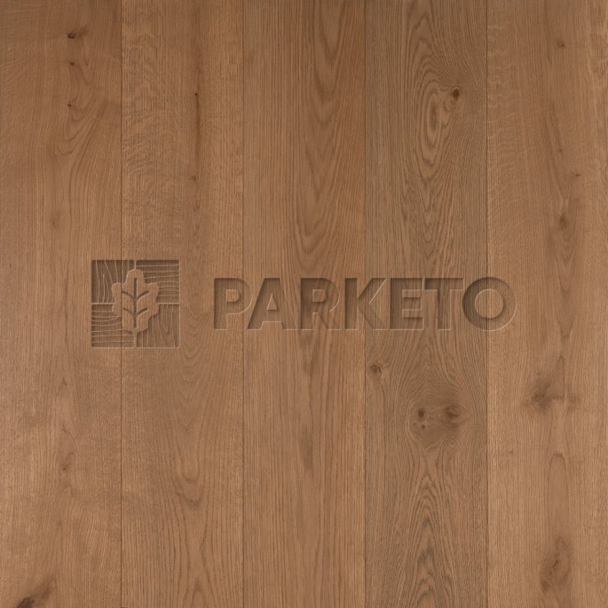 PARKETO - Třívrstvá Dubová podlaha LARA - vzor prkno - přírodní olej - Provedení: Čistá, Rozměr: 220 x 19,2 cm (Velká lamela), zámek - Clik