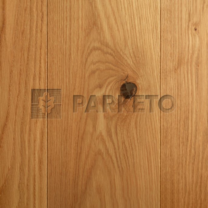 PARKETO - Třívrstvá Dubová podlaha IRIS - vzor prkno - přírodní olej - Provedení: Čistá, Rozměr: 200 x 19 cm (Velká lamela), zámek - Pero-drážka