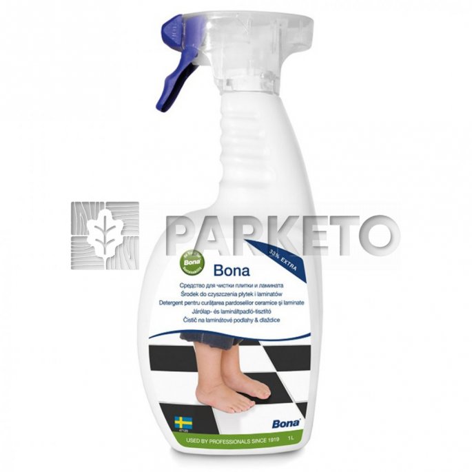 Bona Čistič na laminátové podlahy & dlaždice - Velikost balení: 850 ml - SprayMop Premium